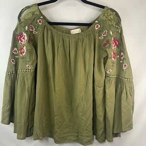 Altar’d State bohemian blouse. This has lovely embroidery and sleeves!